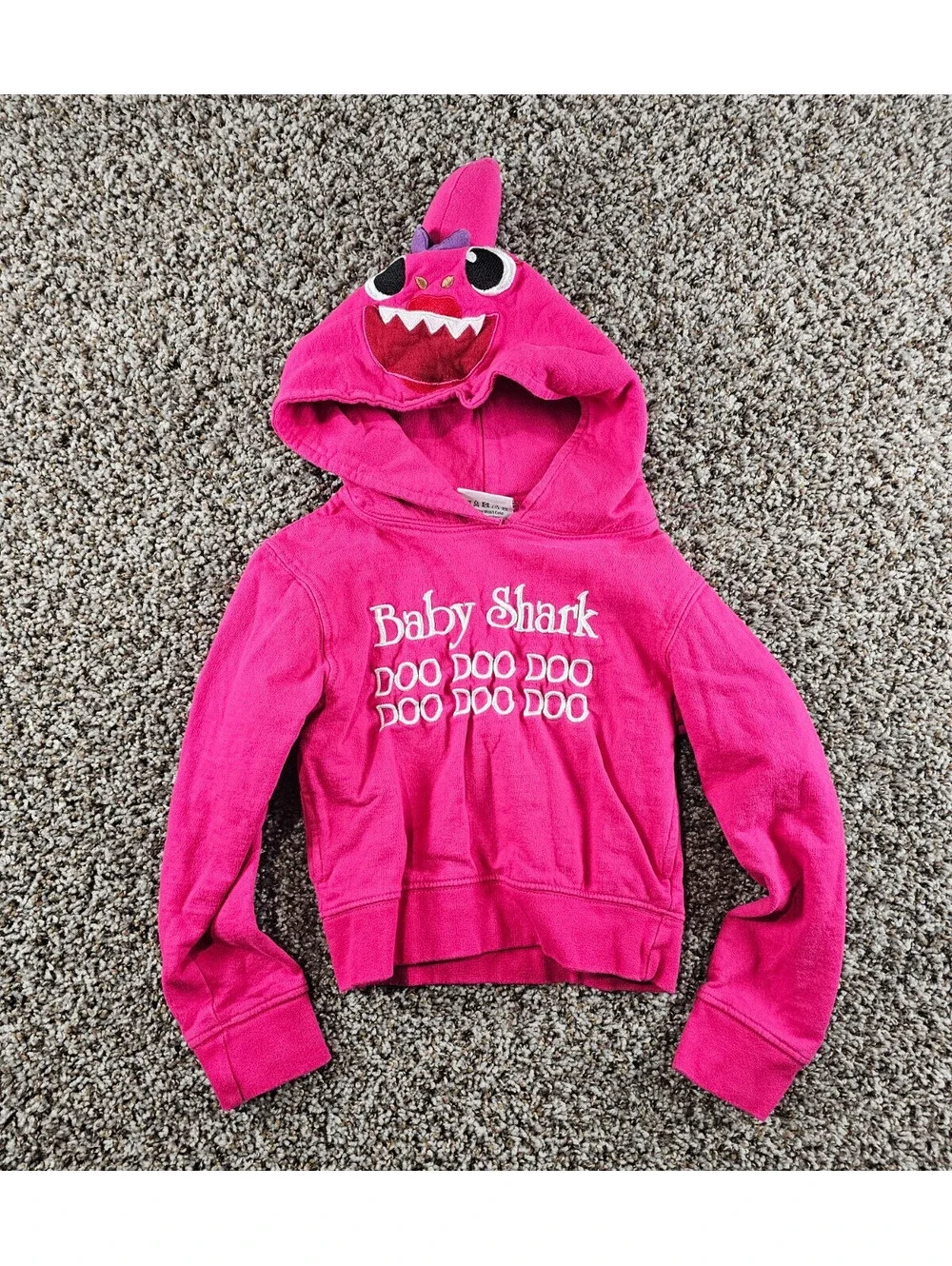 Wild Child Hoodies Baby Toddler Girls Sz 2T Hoodie Pink Baby Shark Doo Doo